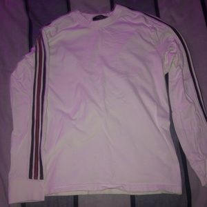 White long sleeve tee